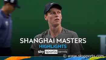 Sinner dominates to reach third round of Shanghai Masters