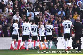 Liverpool beats Crystal Palace 1-0 to increase Premier League lead