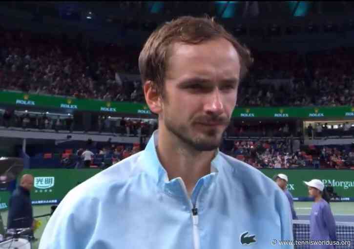 Daniil Medvedev shares honest analysis of his season