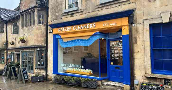 Dry cleaner forced to repaint shop after she ‘harmed’ Britain’s most picturesque town