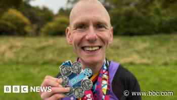 Marathon runner secures world record after completing global challenge