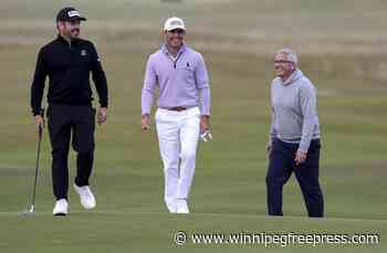 Hatton ties St Andrews record to lead Dunhill Links but Monahan and Al-Rumayyan miss the cut