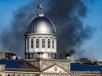 Fire in Old Montreal: Public safety minister to give update Saturday after two bodies recovered