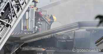 Old Montreal fire under control, 2 bodies pulled from rubble: police