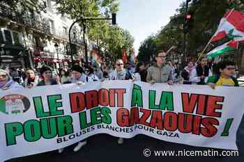 Plusieurs milliers de personnes manifestent en France en "solidarité avec les peuples palestinien et libanais"