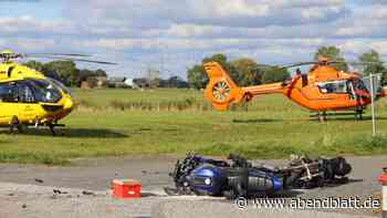 Motorradunfall bei Glückstadt – Frau lebensgefährlich verletzt