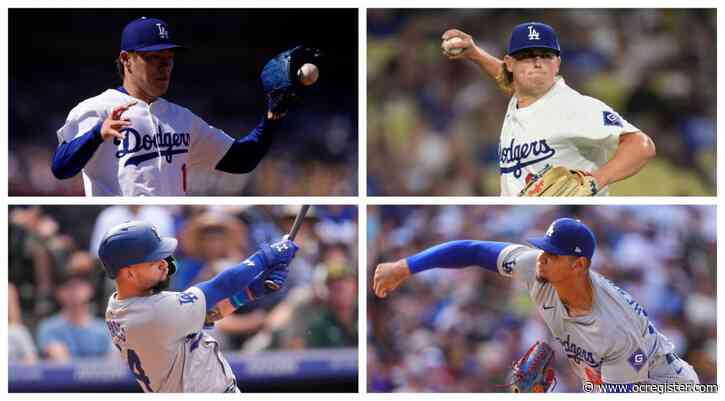 Dodgers carry 4 rookies on NLDS roster versus Padres