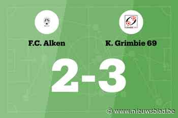 Grimbie 69 verslaat FC Alken met 2-3 en eindigt reeks zonder overwinning