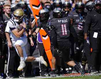 Navy runs past Air Force 34-7, reaches 5-0 for first time since 2017