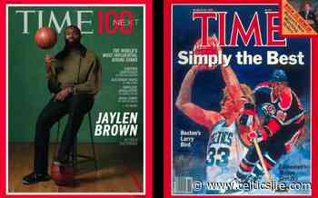 Jaylen Brown becomes first Celtic featured on TIME magazine cover since Larry Bird