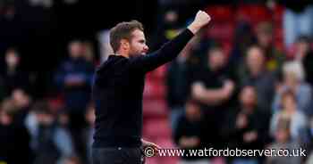 'They stuck together after Wednesday' - Cleverley on his Watford players