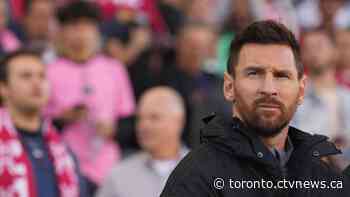 Inter Miami star Lionel Messi draws a crowd for arrival at Toronto's BMO Field