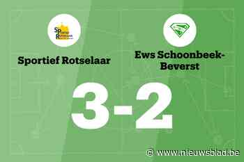 Rotselaar wint van EWS Schoonbeek-Beverst