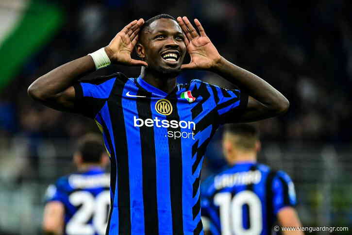 Serie A: Thuram treble fires Inter past Torino and up to second