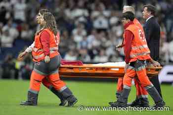 Real Madrid beats Villarreal 2-0 in La Liga but loses Carvajal to leg injury