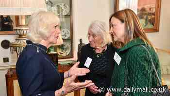 'You've put osteoporosis on the map,' the Queen said. 'Can I just plead with you to keep going?' Camilla's tribute to MoS's Ruth Sunderland as she (and her mum) attend royal reception for bone disease campaigners