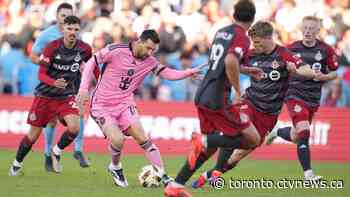 Messi comes on in the second half and Miami scores late winner in Toronto