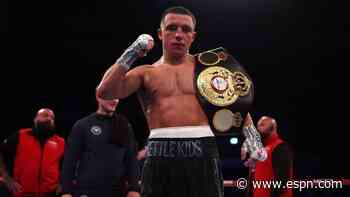 Ball stops Rios in dominant 1st title defense