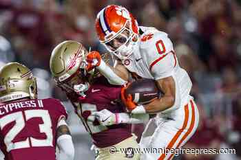 Klubnik and Mafah lead Clemson’s attack in a 29-13 win over Florida State