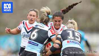 Live: NRL grand final day kicks off with Sharks and Roosters facing off for women's premiership