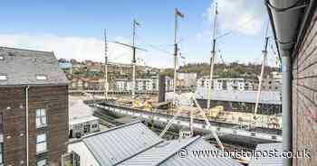 Two-bed apartment overlooking Bristol tourist attraction on sale for £350,000