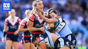 Live: Roosters hammering outclassed Sharks in NRLW grand final