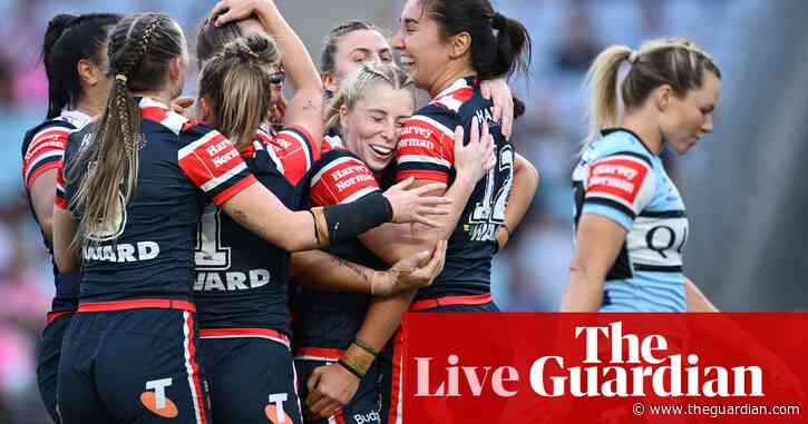 NRLW grand final 2024: Sydney Roosters beat Cronulla Sharks – live reaction