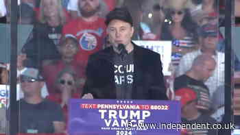 Elon Musk falsely claims Democrats will eliminate elections in US during Donald Trump rally in Butler