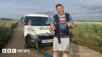 Charity world-record attempt halted due to potholes