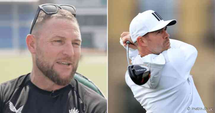 Brendon McCullum explains James Anderson’s absence in Pakistan after England bowling mentor is pictured playing golf