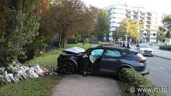 Auto botst in Amersfoort op boom waar maandag drie mannen verongelukten