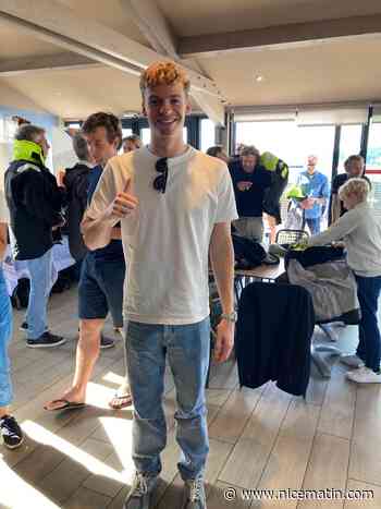 Le champion de natation Léon Marchand en visite aux Voiles de Saint-Tropez ce week-end