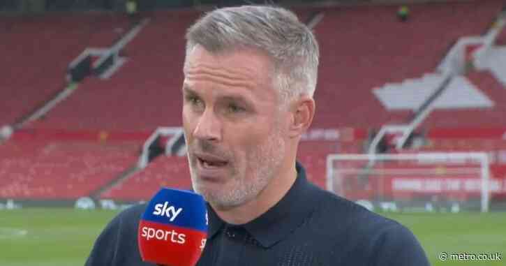 ‘He’s very lucky’ – Jamie Carragher says Manchester United star Marcus Rashford should have been sent off against Aston Villa