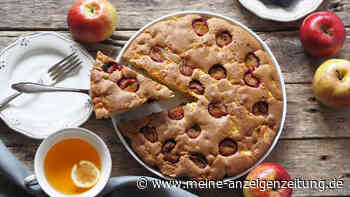 Ein Stück von Omas Apfel-Zwetschgen-Kuchen und schon ist der Tag gerettet