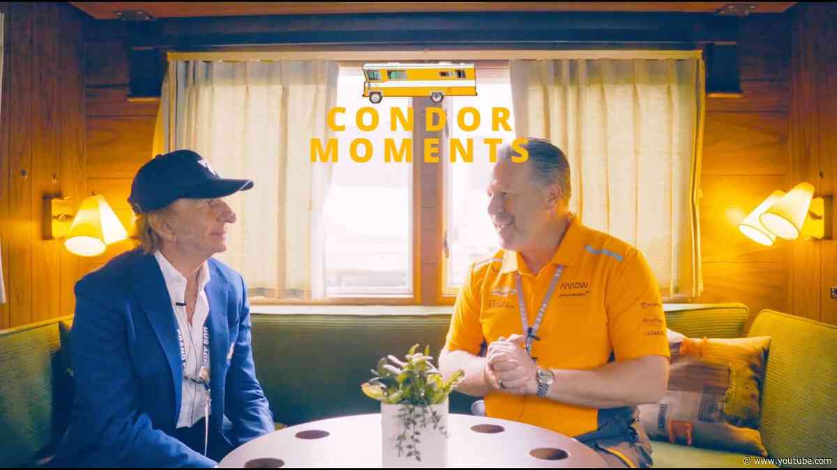 Condor Moments | Emerson Fittipaldi and Zak Brown