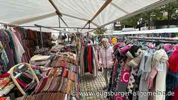 Stoffmarkt zieht die Massen in die Sendener Innenstadt