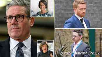 The team to end Keir's chaos? Starmer makes five new appointments to his No10 staff after Labour's 'freebies' row and Downing St infighting led to a disastrous first 100 days for the PM