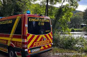 FW Heimbach: Person von Feuerwehr und DLRG aus Wasser gerettet - Großeinsatz am Heimbacher Staubecken