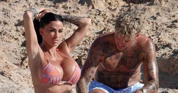 Katie Price frolics with Reality TV star boyfriend on romantic Cyprus getaway