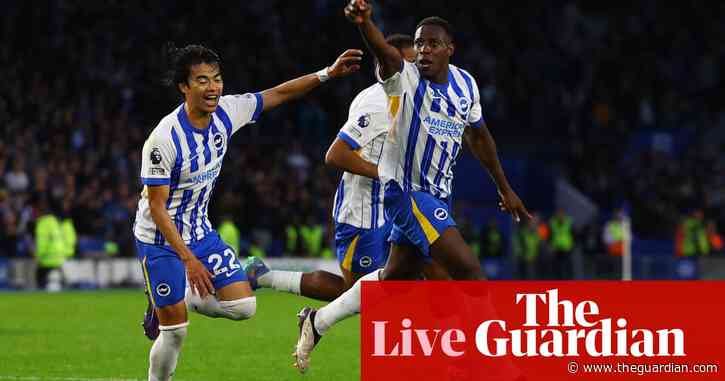 Brighton 3-2 Tottenham: Premier League – live reaction