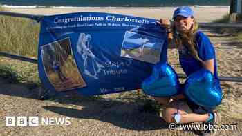 Hiker finishes 630 mile walk in memory of brother