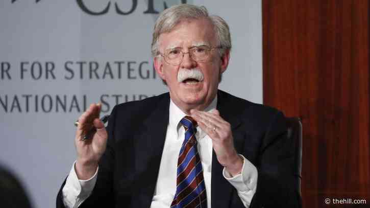 Bolton blasts Biden for publicly opposing possible Israeli strikes on Iran