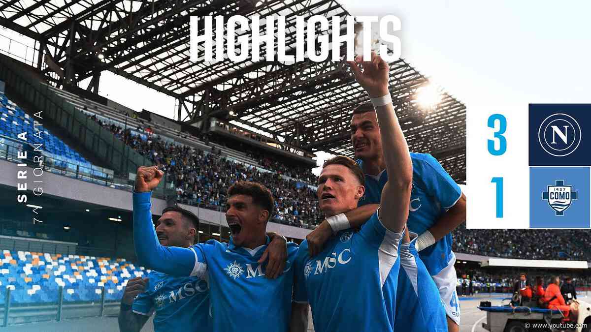 Highlights | Napoli - Como 3-1 | Serie A - 7ª giornata