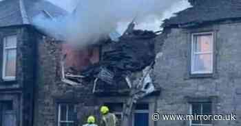 Huge explosion rips through Alloa home as streets sealed off and people urged to avoid area