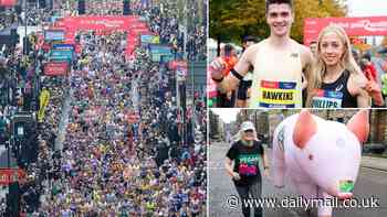 Invasion of the Lycra legions! 30,000 runners hit streets of Glasgow for the Great Scottish Run