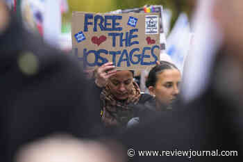 Pro-Palestinian and pro-Israeli crowds rally across the world on the eve of Oct. 7 anniversary