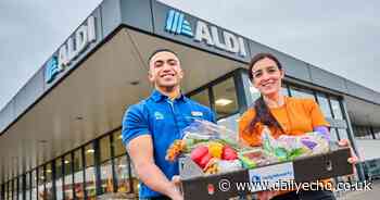 Aldi stores in Hampshire donate thousands of meals to families in need