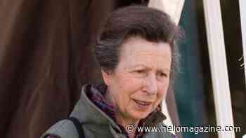 Princess Anne's private living room at Gatcombe Park is a shrine to her beloved pets