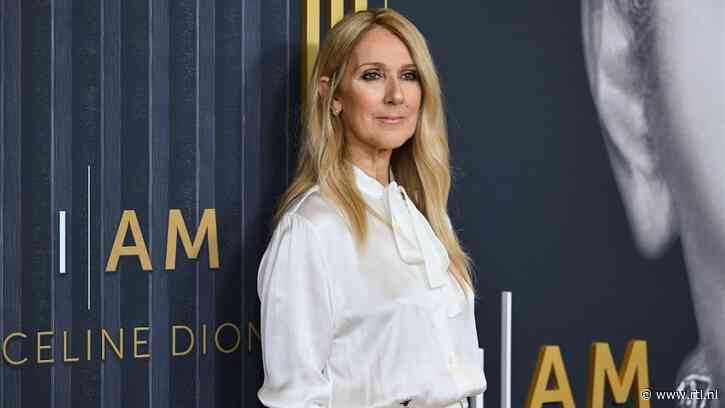 Céline Dion krijgt bak sportdrank over zich heen