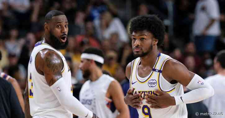 LeBron James speaks out after making NBA history with son Bronny